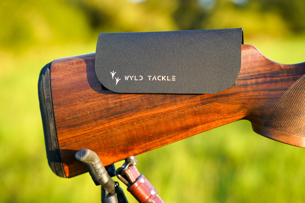 Verstellbare Schafterhöhung aus Kydex, schwarz